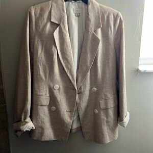 Tan Blazer by a new day.
